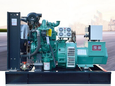 南和全新上柴50kw大型柴油发电机组